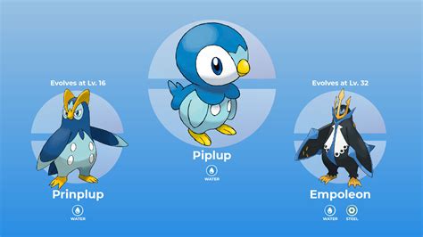 what does piplup evolve into.